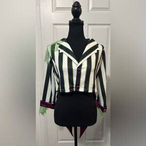 NWT Dolls Kill / Trickz N’ Treatz Beetlejuice Jacket